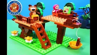 маша и медведь - Лего игрушки кукла👧🏼🐻🌳⎢ДЕТИ ИГРУШКИ КАНАЛ