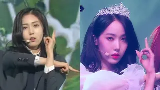 ROUGH last chorus: GFRIEND (2015 OT6) V.S. VIVIZ (2022 OT3)