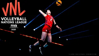 Sarina Koga (古賀 紗理那)  - Beautiful and Talented | Best Volleyball Spikes | VNL 2021 (HD)