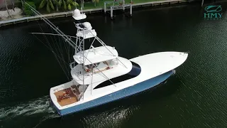 2015 Viking 66' Convertible MAN E WAR - For Sale With HMY Yachts