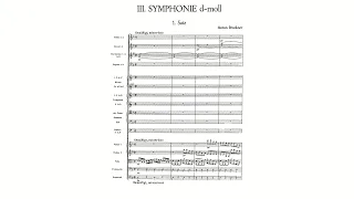 Bruckner: Symphony No. 3 in D minor, WAB 103 [1st version; 1874] (with Score)