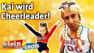 KAI als CHEERLEADER? Fine (9) zeigt Kai ihr Können! | Klein gegen Groß