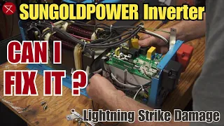 Can I FIX it? DIY Solar Generator Lightning Strike - Follow-up