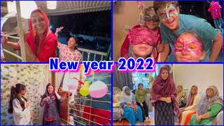 Our new year celebration 🎉 |  balcony decor ✨ | bigg boss fever | ibrahim family vlogs