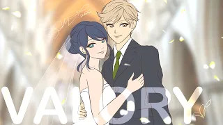 "HAPPILY EVER AFTER" Miraculous Ladybug Animation Movie Adrienette Valentines Day Special | VALORY