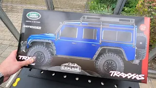 Unboxing new RC crawler, Traxxas TRX4 in Grey color