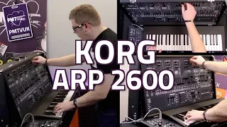 New! Korg ARP 2600 Semi-Modular Analogue Synthesizer Reissue - Overview & Review