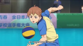 Himekawa Aoi’s Underhand Serve HD