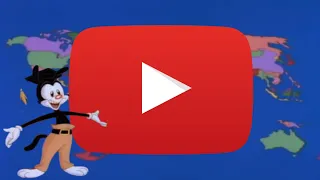 Yakko's World, but it Shows the Most Subscribed to YouTube Channel in that Country