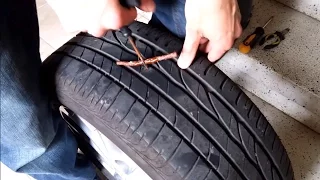 Roving application for punctured tire (+How to change the tire?)