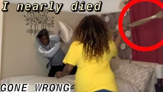 ANNOYING MY AFRICAN MOM FOR 24 HOURS BY CALLING HER NAMES *🖕🏾* PRANK GONE WRONG (I nearly die) 🔪