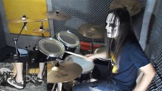 Slipknot - Surfacing Drum Cover With Joey Jordison Mask drum play-through by Jordan