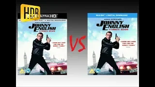 ▶ Comparison of Johnny English Strikes Again 4K HDR10 vs Regular Blu-Ray Edition