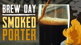 Smoked Porter Brew Day | Homebrew Recipe | How to Brew Beer