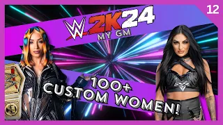 WWE 2k24 Women Only GM Mode! Hell In A Cell for AEW vs WWE #12