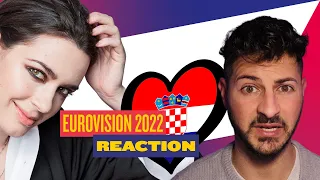 EUROVISION 2022 🇭🇷 CROATIA REACTION |Mia Dimšić - Guilty Pleasure ✨✨