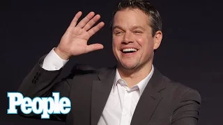 Matt Damon Is Ready To Pitch President Donald Trump His Clean Water Initiative | People NOW | People