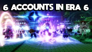 Spending 24 Hours With My 6 ACCOUNTS In SOL'S RNG Era 6 Roblox!