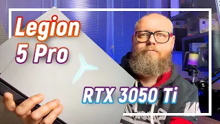 На что способна RTX 3050 ti? Игровой ноутбук Lenovo Legion 5 Pro