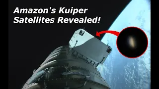 Amazon's Kuiper Satellites Revealed for the First Time!