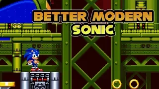 Sonic Mania - Better Modern Sonic Mod