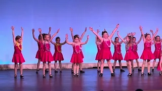 Olivia tap routine dance recital 2024. Suz dance Barnesville, MN