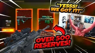 OPENING OVER 500 RESERVE CRATES! (Call of Duty: Blackout)