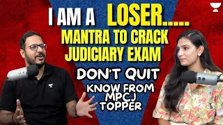 How To Crack Judiciary Exam in 1st Attempt | MPCJ Topper | Drutika Upadhyay | Judiciary World