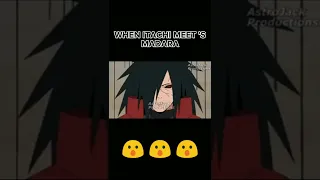 😮WHEN ITACHI MEET 'S MADARA🙄🙄