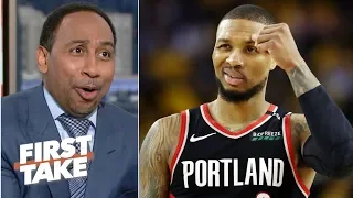 ‘I’m not going to disrespect Dame Time like that’ – Stephen A. takes Warriors in 6 | First Take