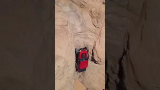 DEFYING GRAVITY 🤯 Casey Currie goes up ‘The Chute’ in Sand Hollow, Utah. #shorts