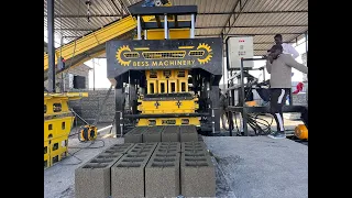 Concrete Block Making Machine PRS1000 Semi-automatic System