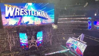WrestleMania 38 Pyro Intro