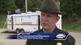 Crews search for missing hiker in White Mountains