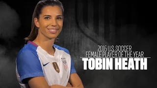 Tobin Heath: 2016 U.S. Soccer Female Player of the Year