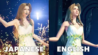 JAPANESE vs. ENGLISH FINAL FANTASY 7 REBIRTH VOICE COMPARISON