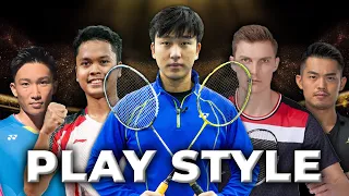 5 Badminton Play-styles to use in Singles (tutorial)