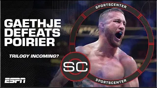 Justin Gaethje vs. Dustin Poirier has TRILOGY written ‘all over it’ 👀 | SportsCenter
