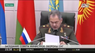 И.Тасмагамбетов принял участие в заседании Совета министров обороны СНГ