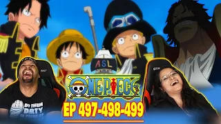 ASL Who Will Be Captain! One Piece Reaction Episode 497 498 499 |  Op Reaction