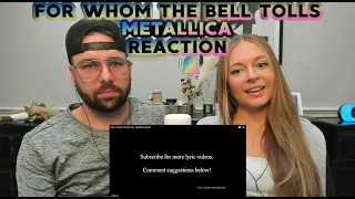 Metallica - For Whom The Bell Tolls | FIRST TIME HEARING / REACTION / BREAKDOWN ! Real & Unedited