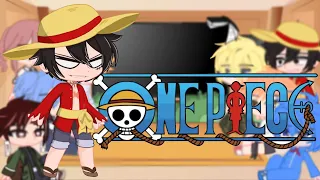 |•|Random anime characters react to each other|•| Part 3 |•| One Piece |•| Cr.Kan"z