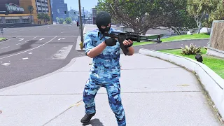 GTA 5 NPC Wars Ep.4 (Black Ops vs Bogdan's Crew)