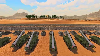 4,000,000 NURGLES vs HUMANITY WITH BALLISTIC MISSILE SYSTEM (ICBM)- Ultimate Epic Battle Simulator 2