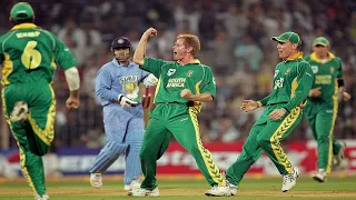 India vs South Africa 2005 4th ODI Kolkata - Indian Innings - Ball By Ball