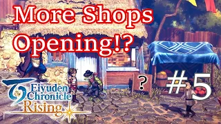 Eiyuden Chronicle: Rising | Part #5 - Apothecary, Trading, Tool, and Accessory Shop! | Gameplay
