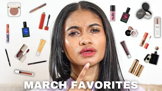 MARCH BEAUTY FAVORITES | My most used clean makeup, skincare, and hair care products from March 2024