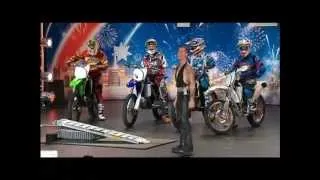 The Space Cowboy Breaks Motorbike World Record - Australia's Got Talent 2012