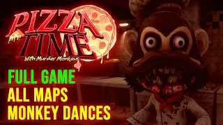 Pizza Time with Murder Monkeys (Full Game) - Dark Deception Fangame