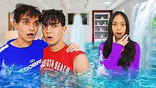 Our Little Sister FLOODED Our House!